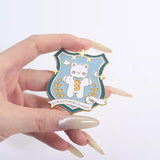 Strength And Courage Brooch Enamel Pin