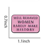 Unruly Icon Brooch Enamel Pin