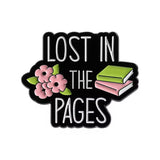 Lost In The Pages Book Brooch Enamel Pin