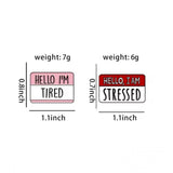 I’m Stressed Brooch Enamel Pin