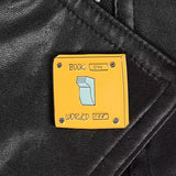 Book On World Off Brooch Enamel Pin