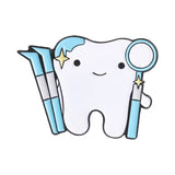 Cavity Detective Dentist Medical Brooch Enamel Pin