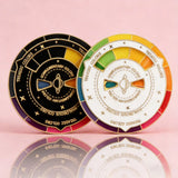 Colour Wheel Rotatable Brooch Enamel Pin