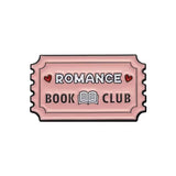 Romance Book Club Brooch Enamel Pin