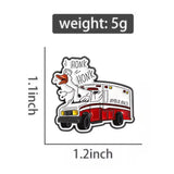 Ambulance Goose Brooch Enamel Pin