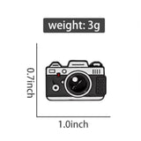 Retro Camera Brooch Enamel Pin