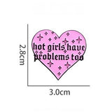 Hot Girls’ Brooch Enamel Pin