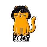 Bob Cat Brooch Enamel Pin