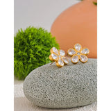18k Gold Plated Blossom Earrings