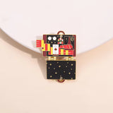 Harry Potter Openable Suitcase Brooch Enamel Pin