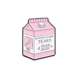 Business Student Tears Brooch Enamel Pin