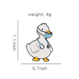Doctor Duck Medical Brooch Enamel Pin