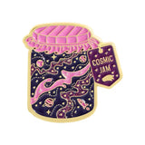 Cosmic Jam Space Brooch Enamel Pin