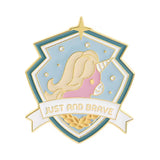 Just And Brave Brooch Enamel Pin