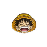 Luffy One Piece Metal Enamel Sticker