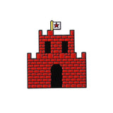 Castle Super Mario Brooch Enamel Pin