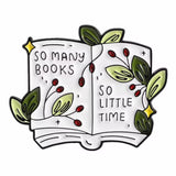 So Many Books Brooch Enamel Pin