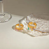 18K Gold Plated Rainbow Ring