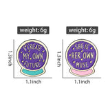 Her Own Muse Brooch Enamel Pin