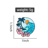Hawaii Brooch Enamel Pin
