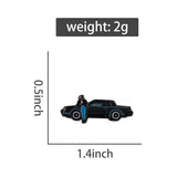 Grand National Car Brooch Enamel Pin