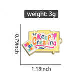 Keep Creating Artist Brooch Enamel Pin