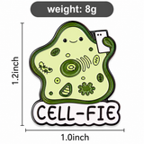 Cellfie Medical Brooch Enamel Pin