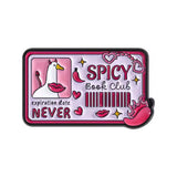 Spicy Book Club Brooch Enamel Pin