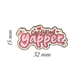 Certified Yapper Metal Enamel Sticker