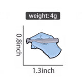 Tooth Fairy’s Wand Dentist Brooch Enamel Pin