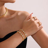 18K Gold Plated Azalea Bracelet