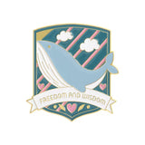 Freedom And Wisdom Brooch Enamel Pin