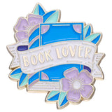 Book Lover Brooch Enamel Pin