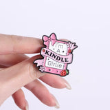 Kindle Girlie Brooch Enamel Pin