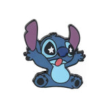 Starry Eyed Stitch Brooch Enamel Pin