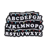 Alphabet Stranger Things Brooch Enamel Pin