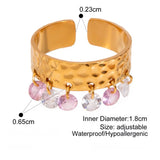 18K Gold Plated Rainbow Ring