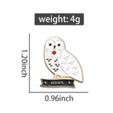 Hedwig Harry Potter Brooch Enamel Pin