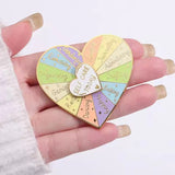 Self Care Today Rotatable Brooch Enamel Pin