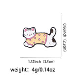 Pajama Party Cat Brooch Enamel Pin