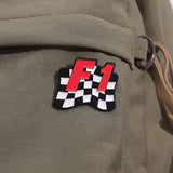 F1 Racing Brooch Enamel Pin