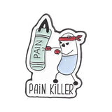 Pain Killer Pharmacy Brooch Enamel Pin