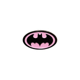 Bat Woman Metal Enamel Sticker