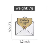 Put Yourself First Brooch Enamel Pin