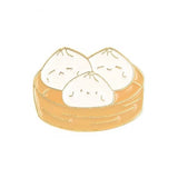 Momo Basket Brooch Enamel Pin