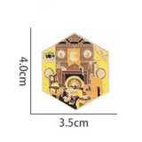 Hufflepuff Common Room Harry Potter Brooch Enamel Pin