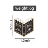 Page 394 Book Harry Potter Brooch Enamel Pin