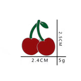 Cherry Brooch Enamel Pin