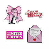 Main Character Doctor Girlie Enamel Pin Bundle