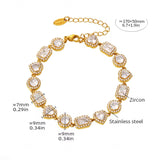 18K Gold Plated Azalea Bracelet